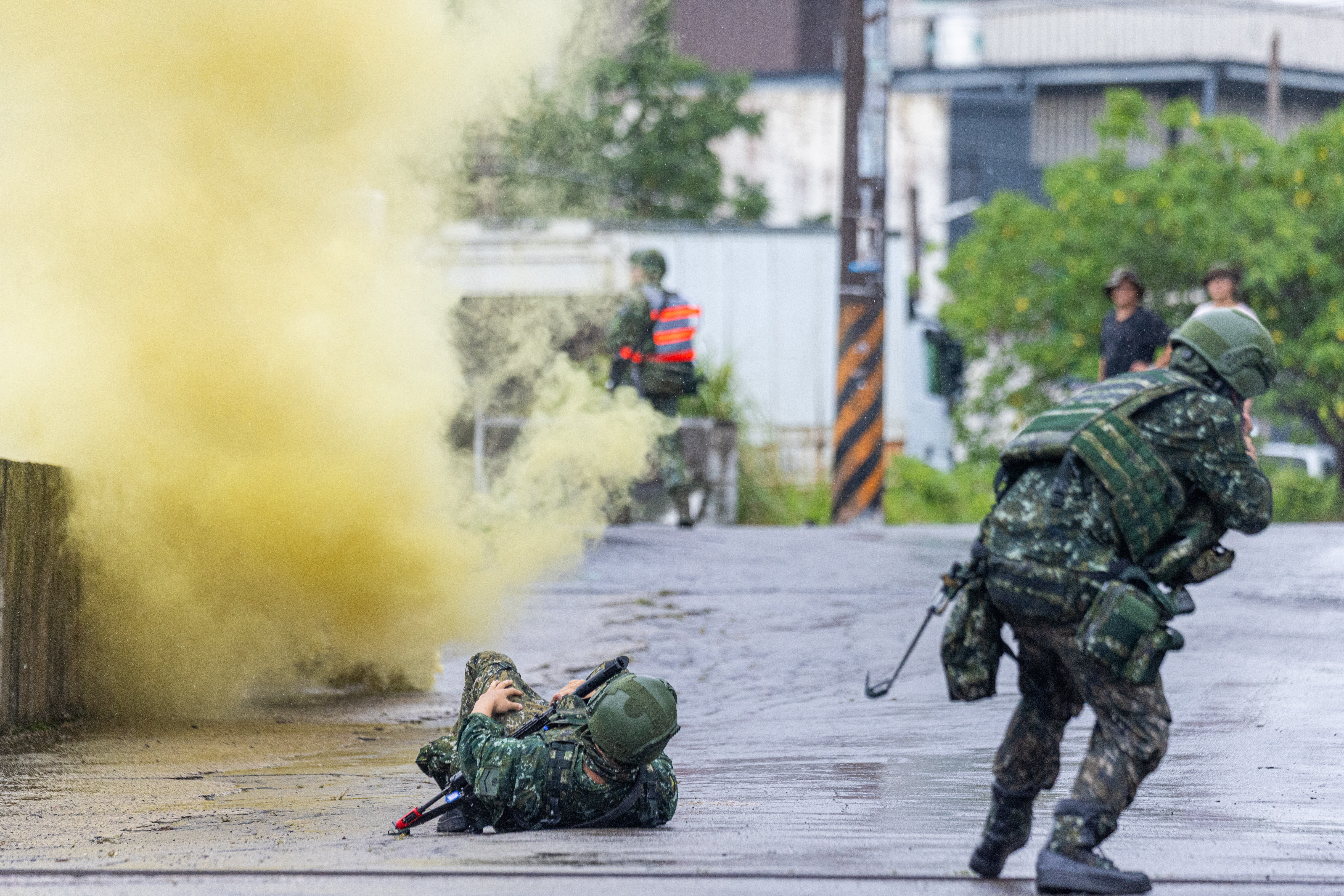 A Chinese blockade could cripple Taiwan’s electricity, war game warns A Chinese blockade could cripple Taiwan’s electricity, war game warns