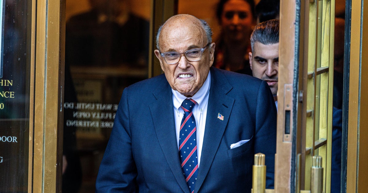 Rudy Giuliani hospitalized after car crash in New Hampshire Rudy Giuliani hospitalized after car crash in New Hampshire