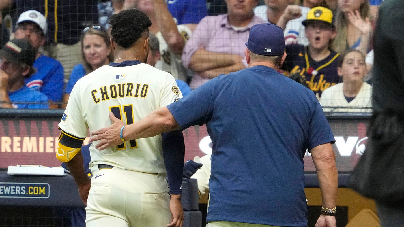 Jackson Chourio injury: Brewers star placed on IL with strained hamstring suffered vs. Cubs
Jackson Chourio injury: Brewers star placed on IL with strained hamstring suffered vs. Cubs
