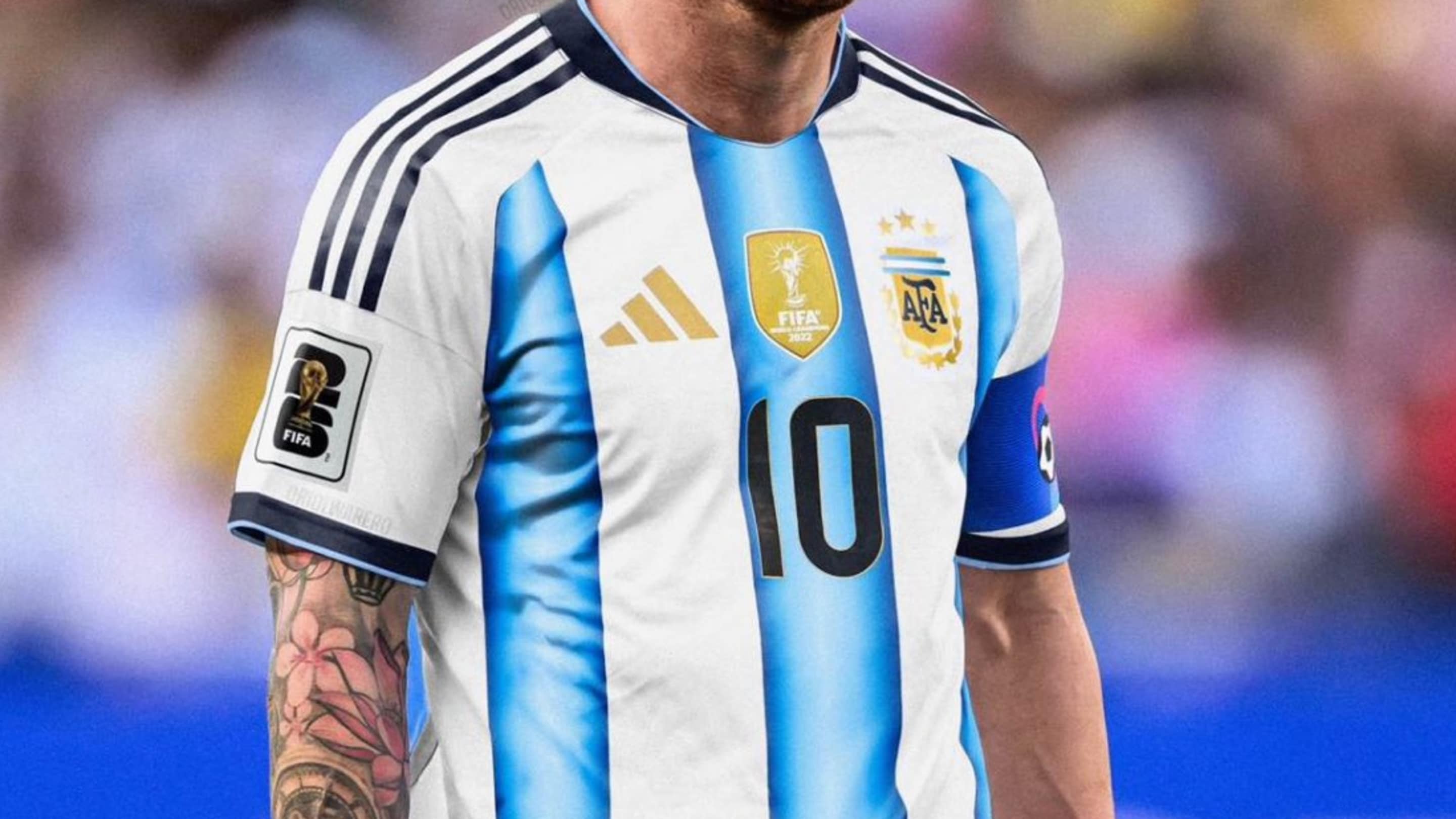 Argentina's 2026 World Cup home kit leaked Argentina's 2026 World Cup home kit leaked