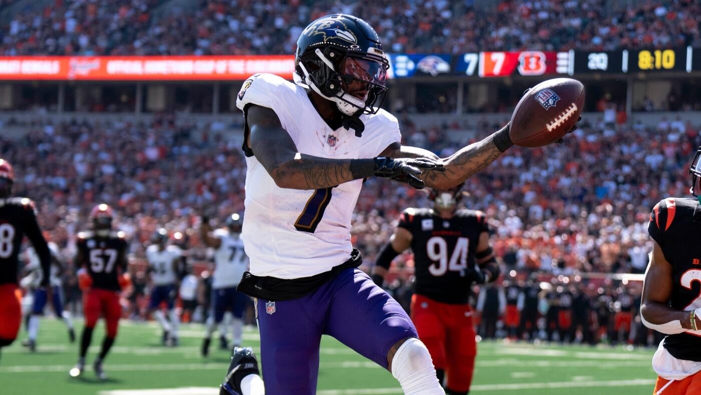 Bills vs. Ravens SNF longshot picks, predictions, player props,: Model backing +550 anytime touchdown scorer
Bills vs. Ravens SNF longshot picks, predictions, player props,: Model backing +550 anytime touchdown scorer