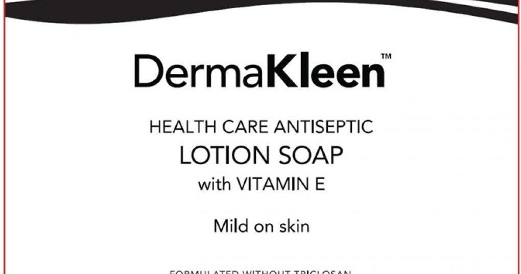 DermaRite recalls antiseptic soaps and topical lotion due to infection risk DermaRite recalls antiseptic soaps and topical lotion due to infection risk