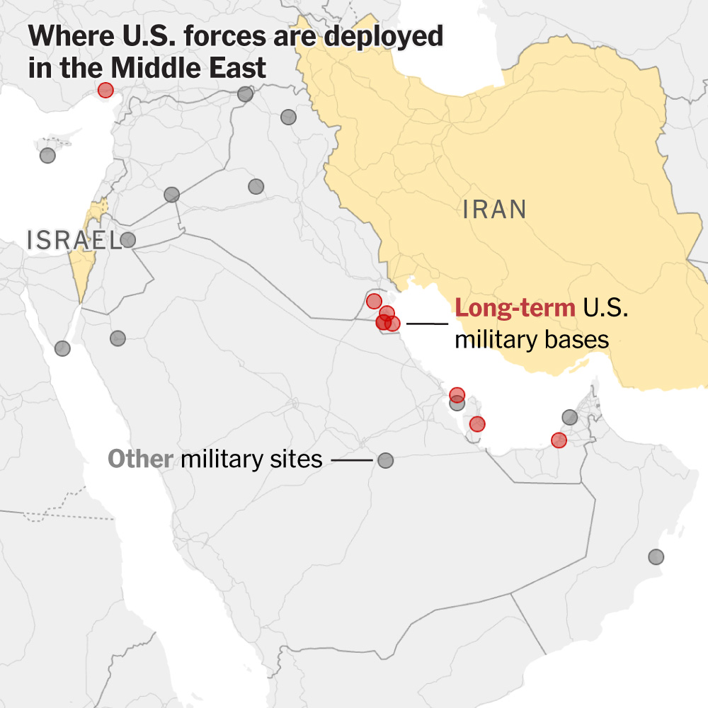 If Trump Joins Israel-Iran Conflict, U.S. Troops in Mideast Could Be Vulnerable If Trump Joins Israel-Iran Conflict, U.S. Troops in Mideast Could Be Vulnerable