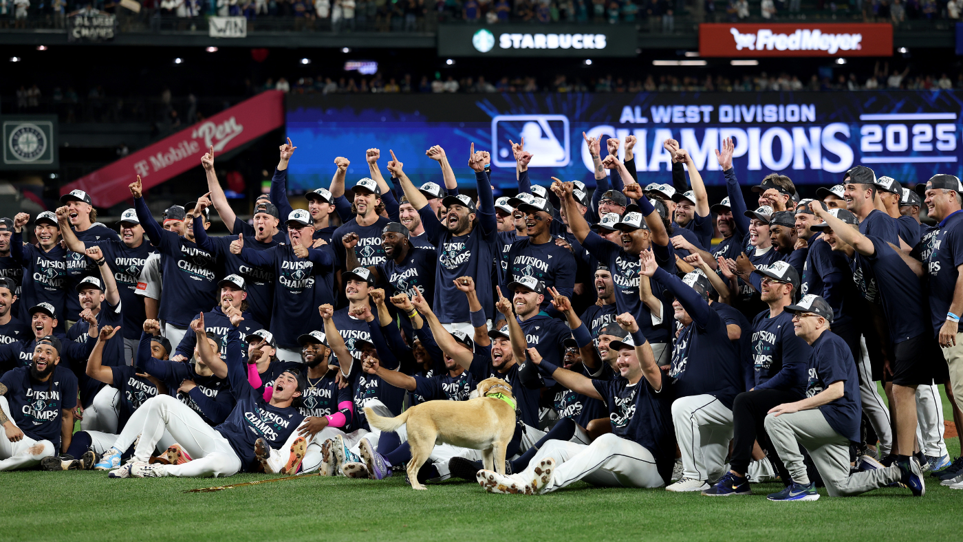 Mariners clinch AL West: Seattle holds off Astros, secures division title for first time since 2001
                     
                        Mariners clinch AL West: Seattle holds off Astros, secures division title for first time since 2001