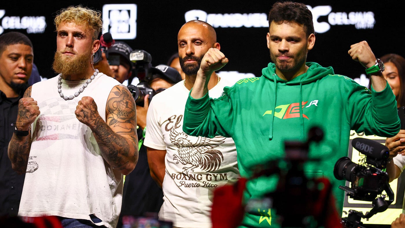 Jake Paul vs. Julio Cesar Chavez Jr. fight prediction, odds, preview, undercard, start time, expert picks
Jake Paul vs. Julio Cesar Chavez Jr. fight prediction, odds, preview, undercard, start time, expert picks