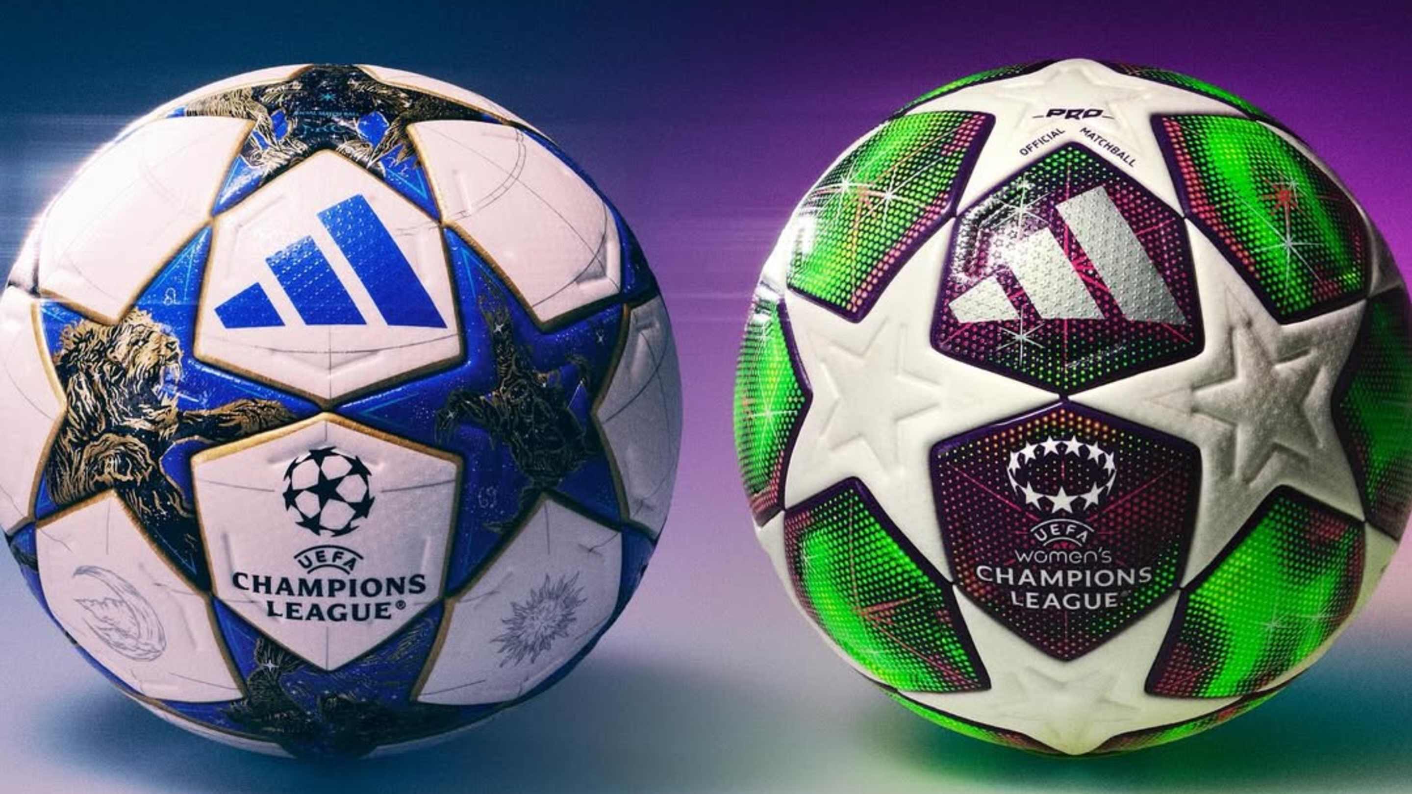 Champions League match ball designs revealed for 2025/26 Champions League match ball designs revealed for 2025/26