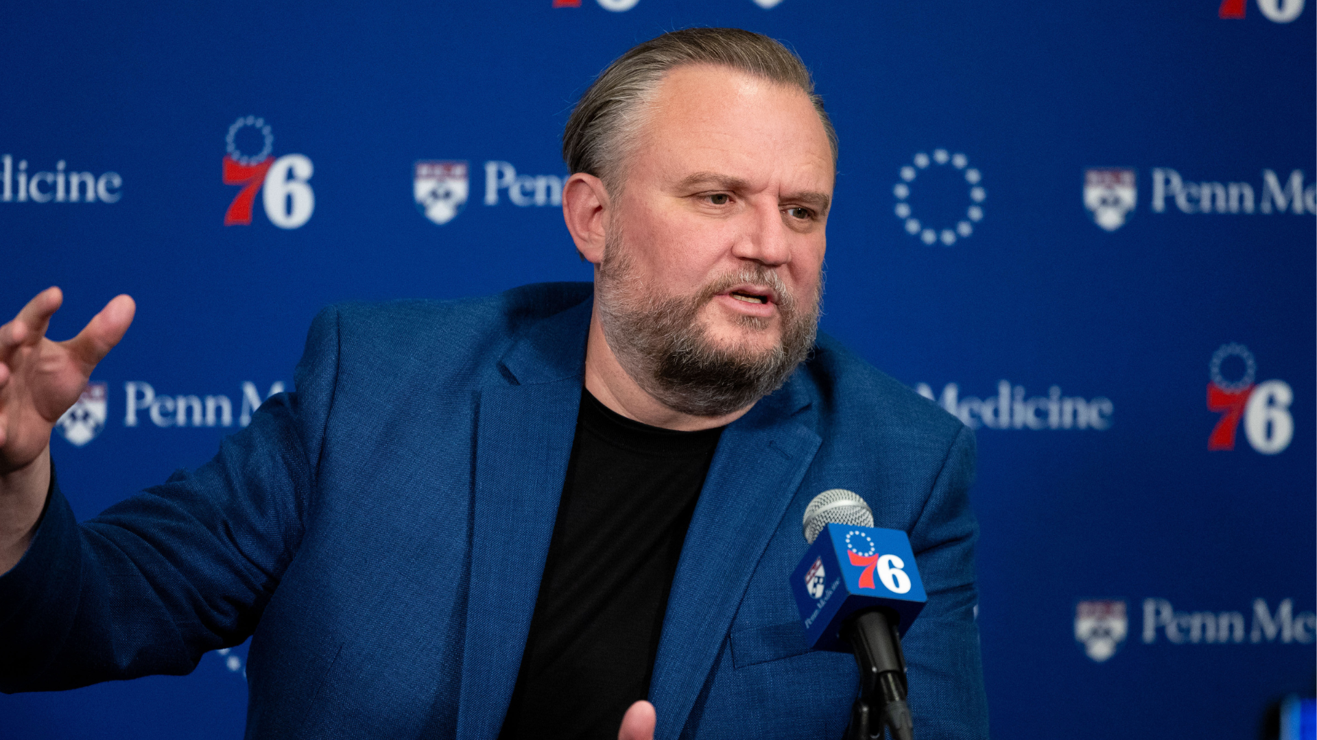 
                        Daryl Morey explains 76ers trade deadline and 'selling high' on Jared McCain
                    