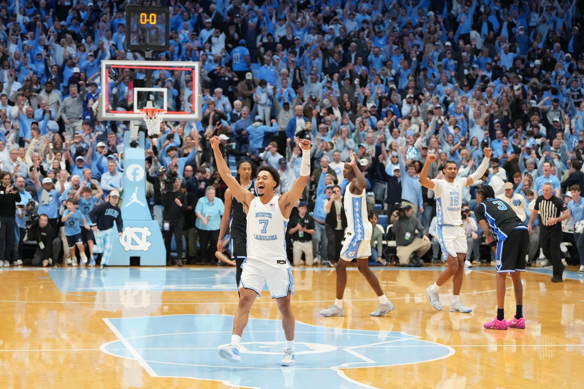 
                        Anatomy of a comeback: How UNC overcame its largest deficit in 25 years vs. Duke to stun Blue Devils
                    