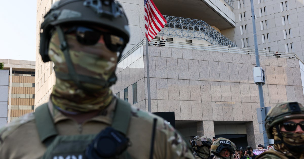 Federal judge blocks California law banning law enforcement agents from wearing masks