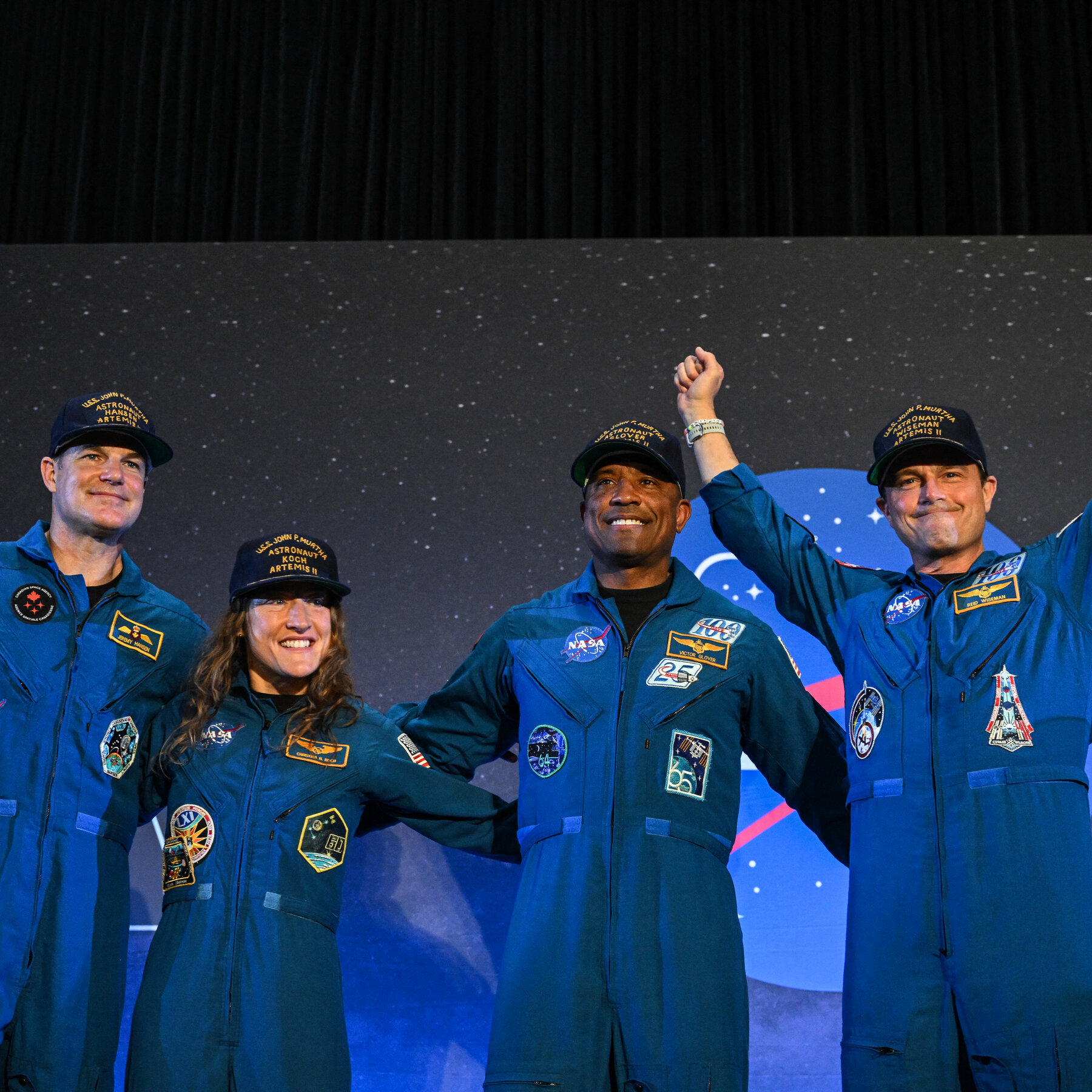 NASA’s Artemis II Astronauts Reunite With Friends and Family After 10-Day Moon Mission