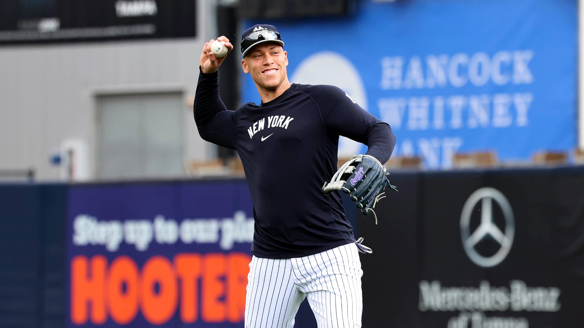 
                        Yankees' Aaron Judge has one more tool he wants to add to his repertoire for the 2026 MLB season
                    