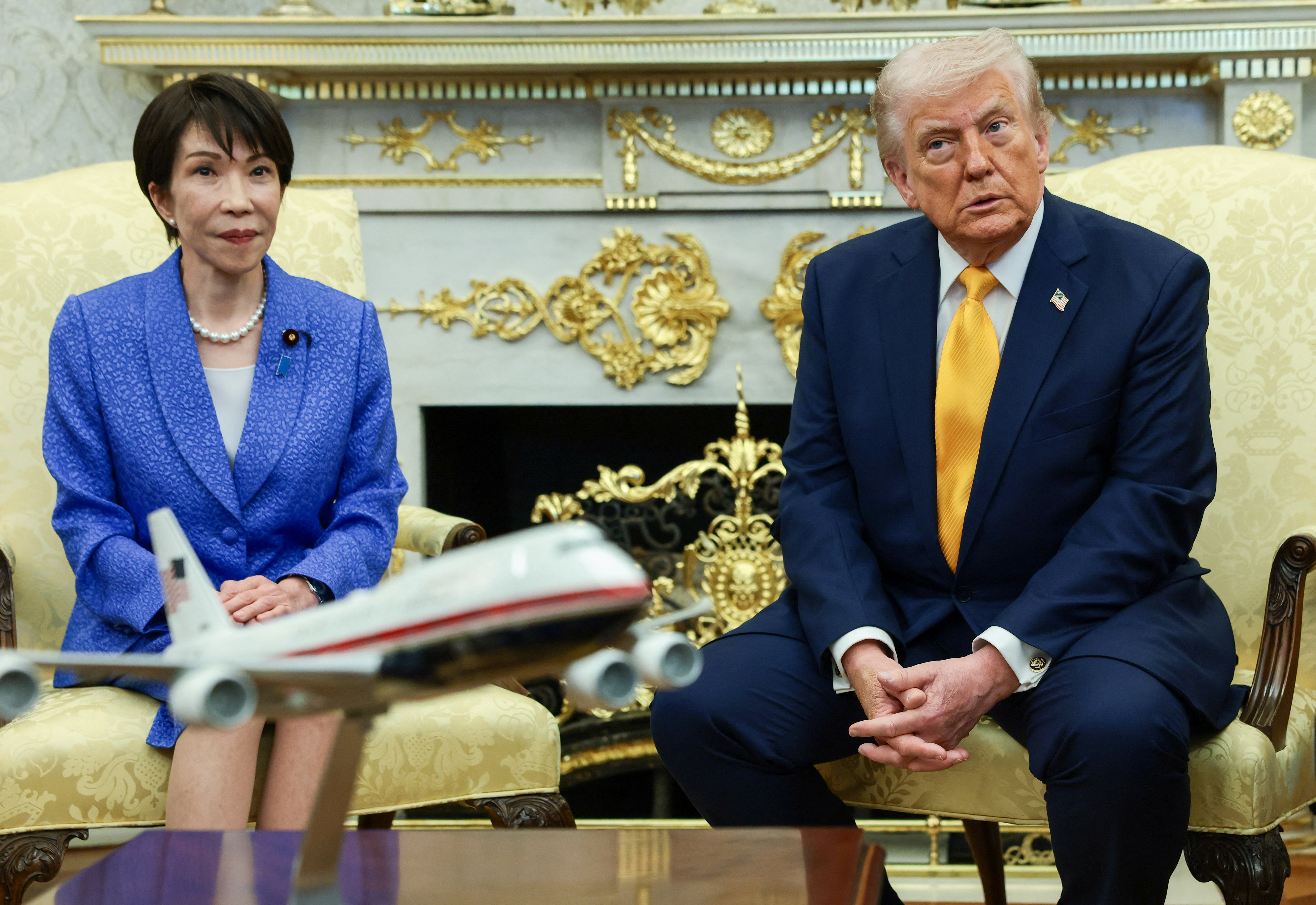 Trump jokes about Pearl Harbor in meeting with Japanese PM