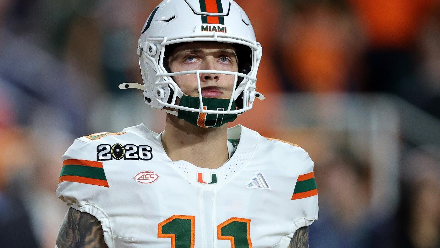 
                        2026 NFL Day 2 mock draft: When do Carson Beck, Garrett Nussmeier come off the board?
                    