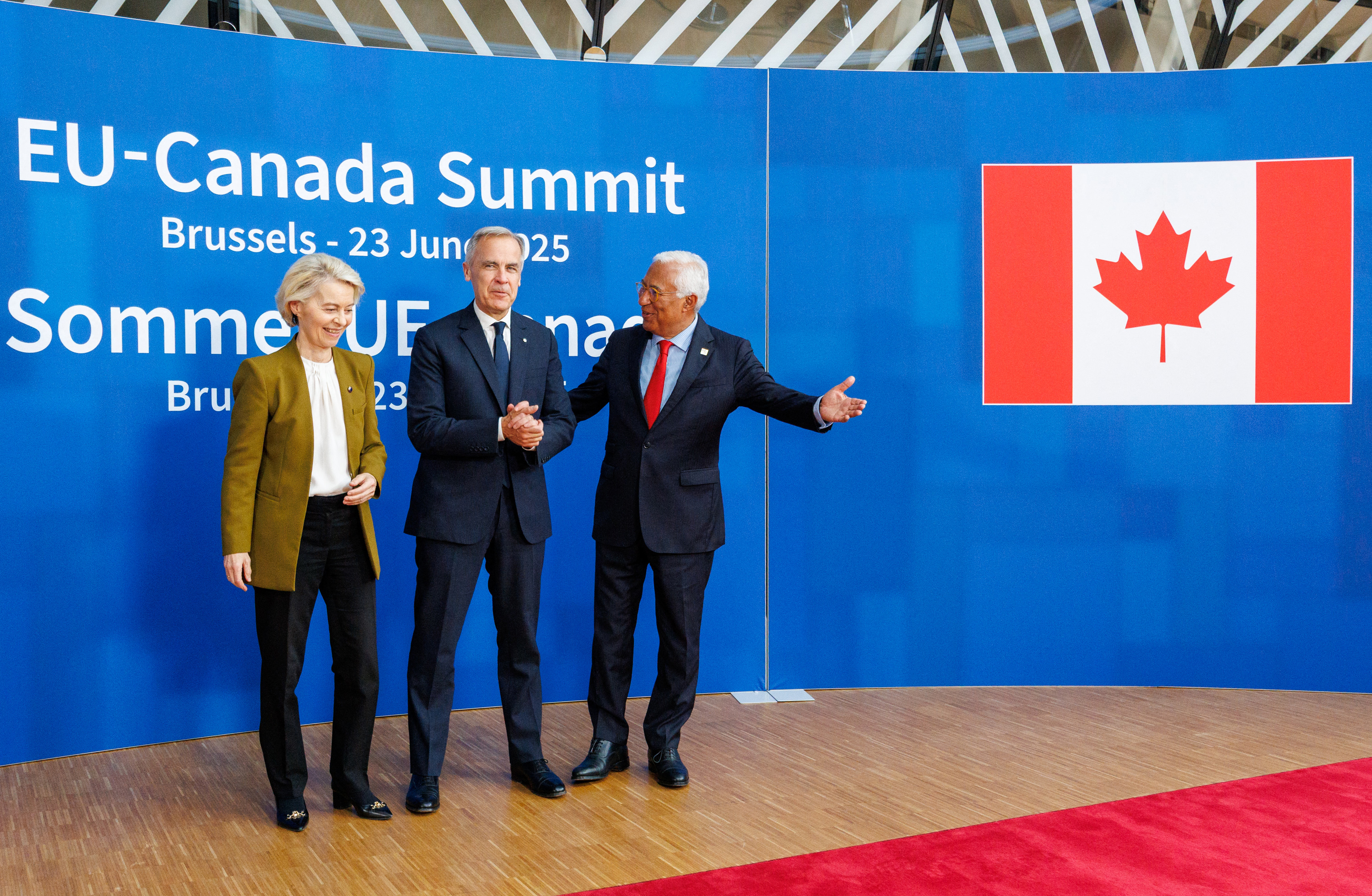 Canada, EU sign defense pact that could enable joint weapons work