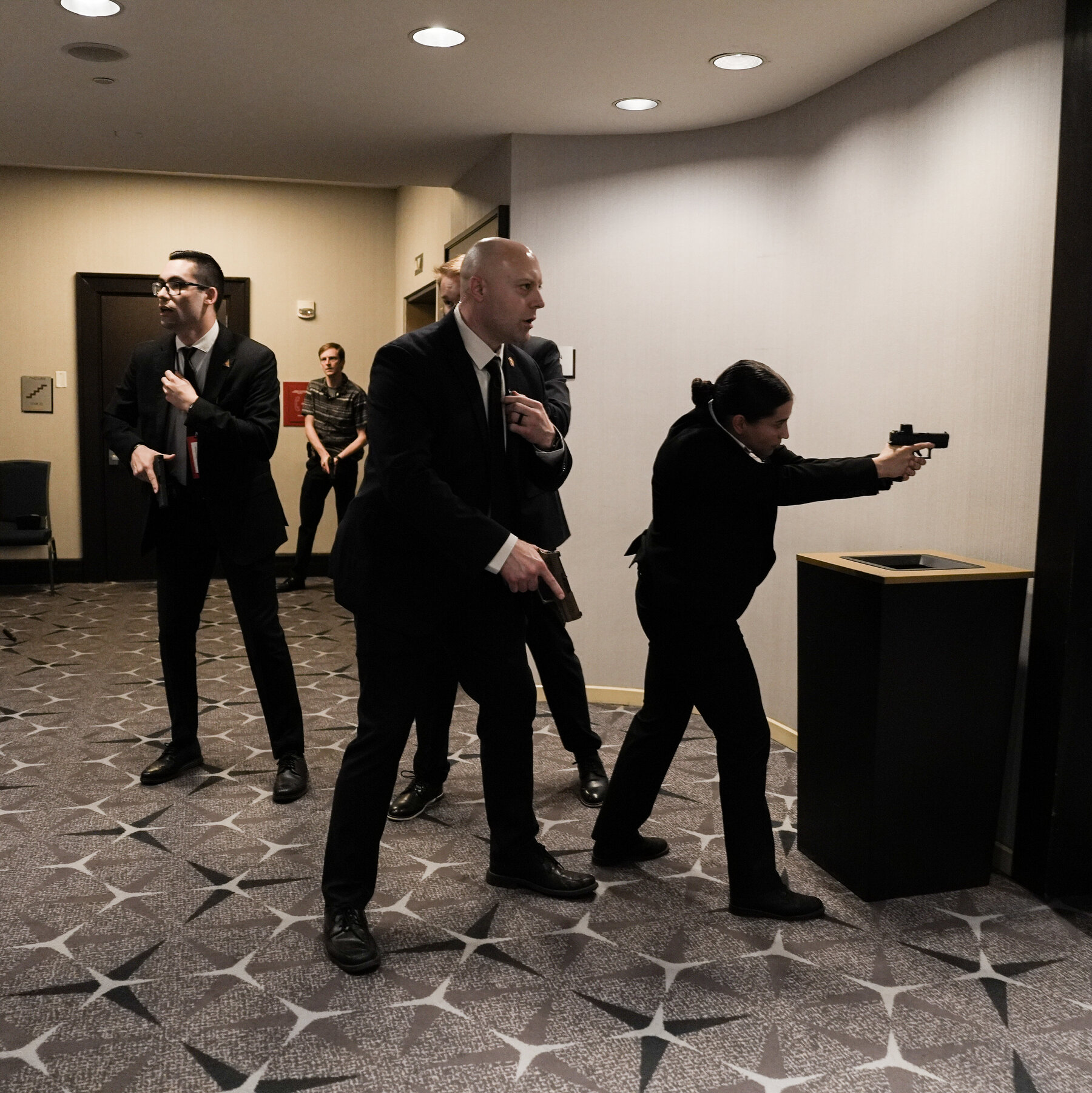 Confusion and Fright at the White House Correspondents’ Dinner After Shots Were Fired