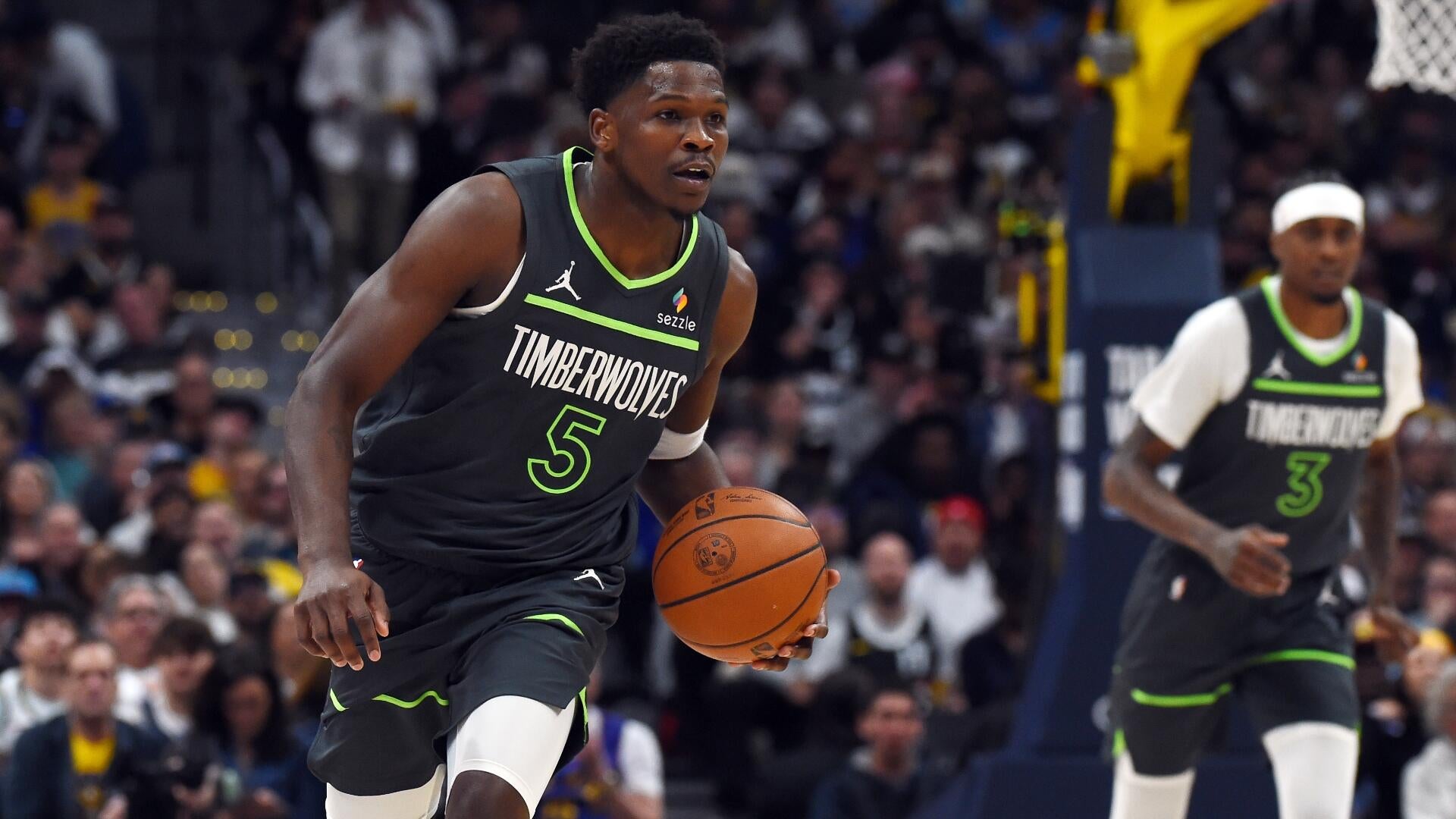 
                        Nuggets vs. Timberwolves odds, prediction, time: 2026 NBA playoff picks, April 25 best bets by proven model
                    